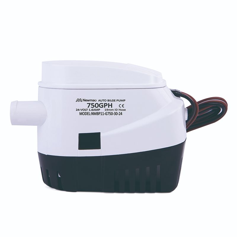 Bomba de porão submersível automática 750GPH Marine Bilge Pump